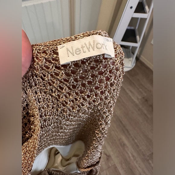 Bronze crochet design high end summer dress - Picture 5 of 8